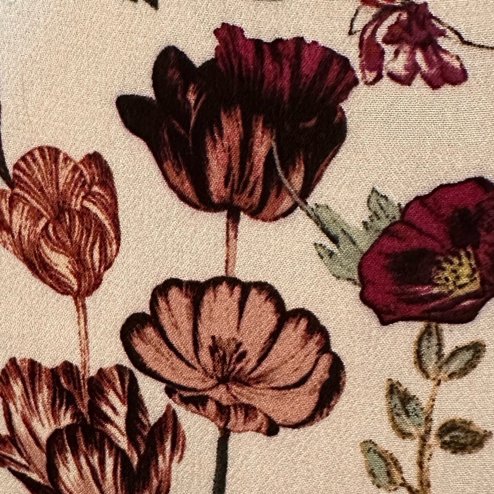 L.O.G.G. Label Of Graded Goods by H&M Long Sleeve White Floral Shift Dre… - Picture 3 of 8